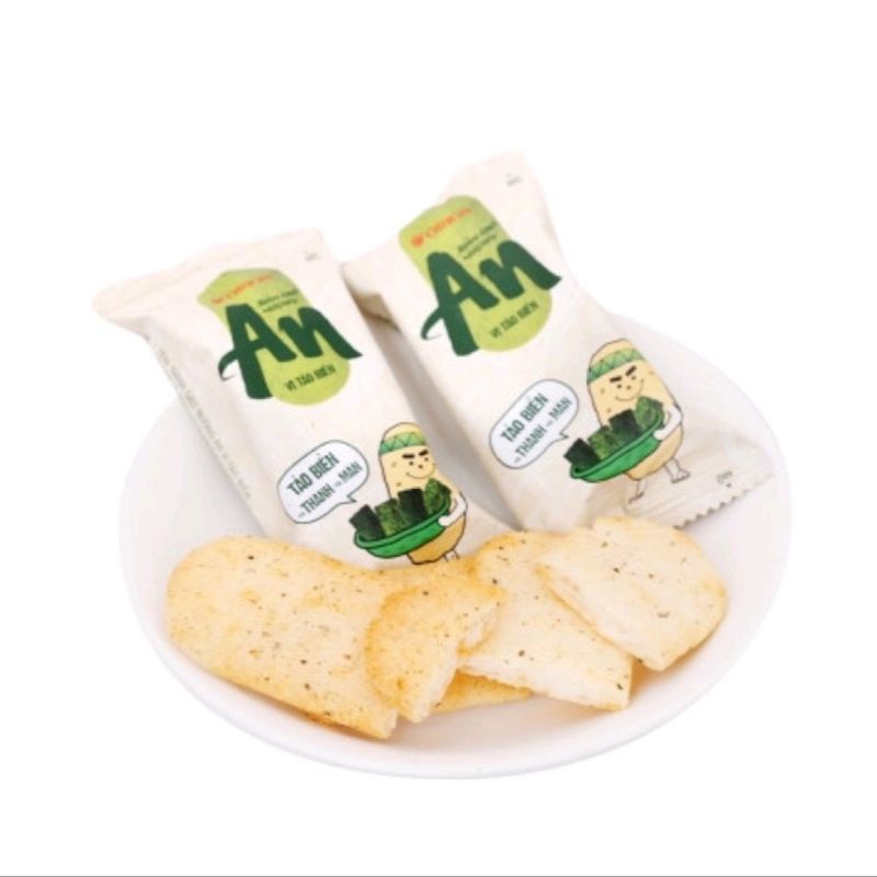 Thùng 10 gói Bánh gạo nướng vị tảo biển Orion An