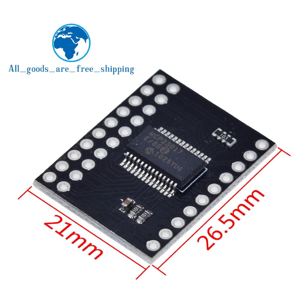 Mô Đun Mở Rộng Tzt Mcp23017 Iic I2C Spi Mcp23S17 Hai Chiều 16-bit I / O Pins 10mhz | BigBuy360 - bigbuy360.vn