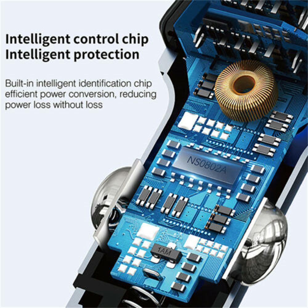 Bộ Sạc Nhanh BTLIMER Bluetooth FM Điều Hợp Vô Tuyến Có Đèn LED Cho Xe Hơi