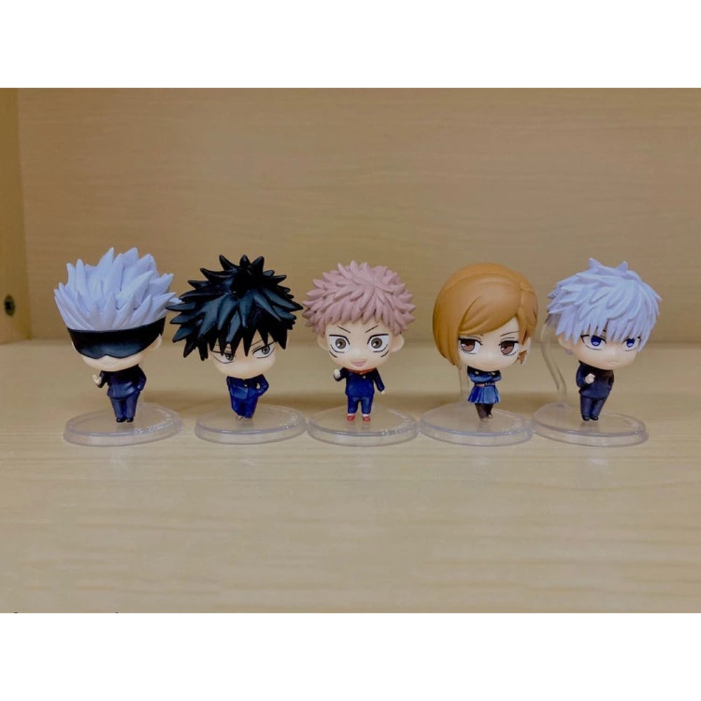 Set 5 Mô Hình Đồ Chơi Nhân Vật Hoạt Hình Nhật Bản Jujutsu Kaisen