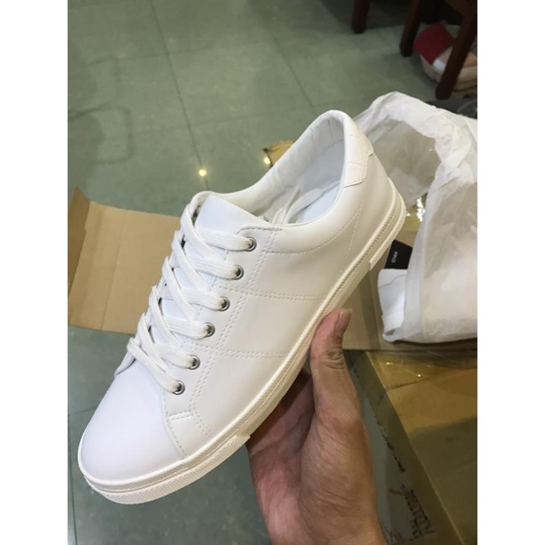 GIÀY DA PU trắng - HÀNG XUẤT DƯ XỊN size 37, 39, 40 -sale12