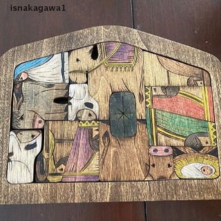 Mới Bộ Đồ Chơi Xếp Hình Jesus Nativity Nativity