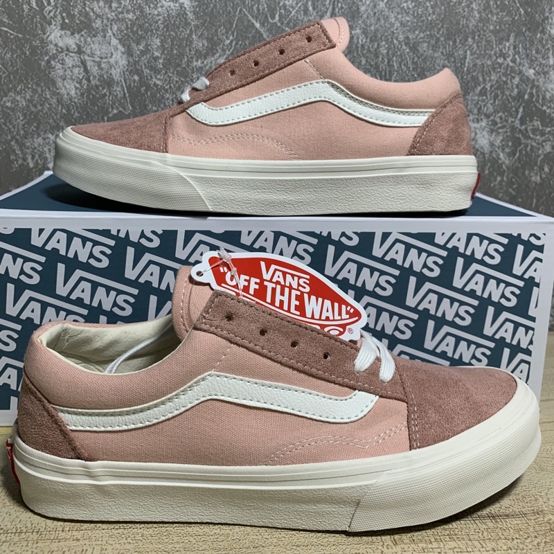 Giày Vans Hồng Thể Thao Xinh Xinh Full Box
