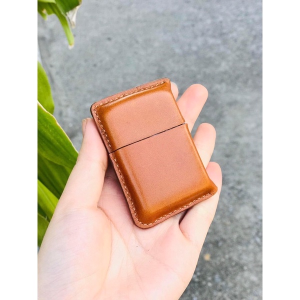 Bao Da Zippo Bao da Bật Lửa Zippo Da Thật Handmade Libira Leather – Đồ Da Thủ Công Làm Theo Yêu Cầu