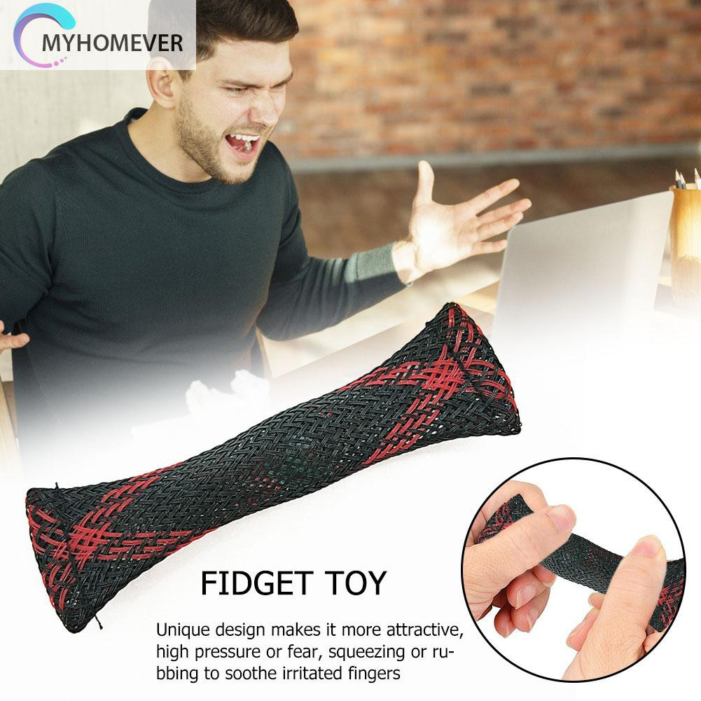 Pop It Fidget Đồ chơi Sensory Đồ chơis Braided Mesh with Marble Stress Relief Autism ADHD Therapy Đồ chơi