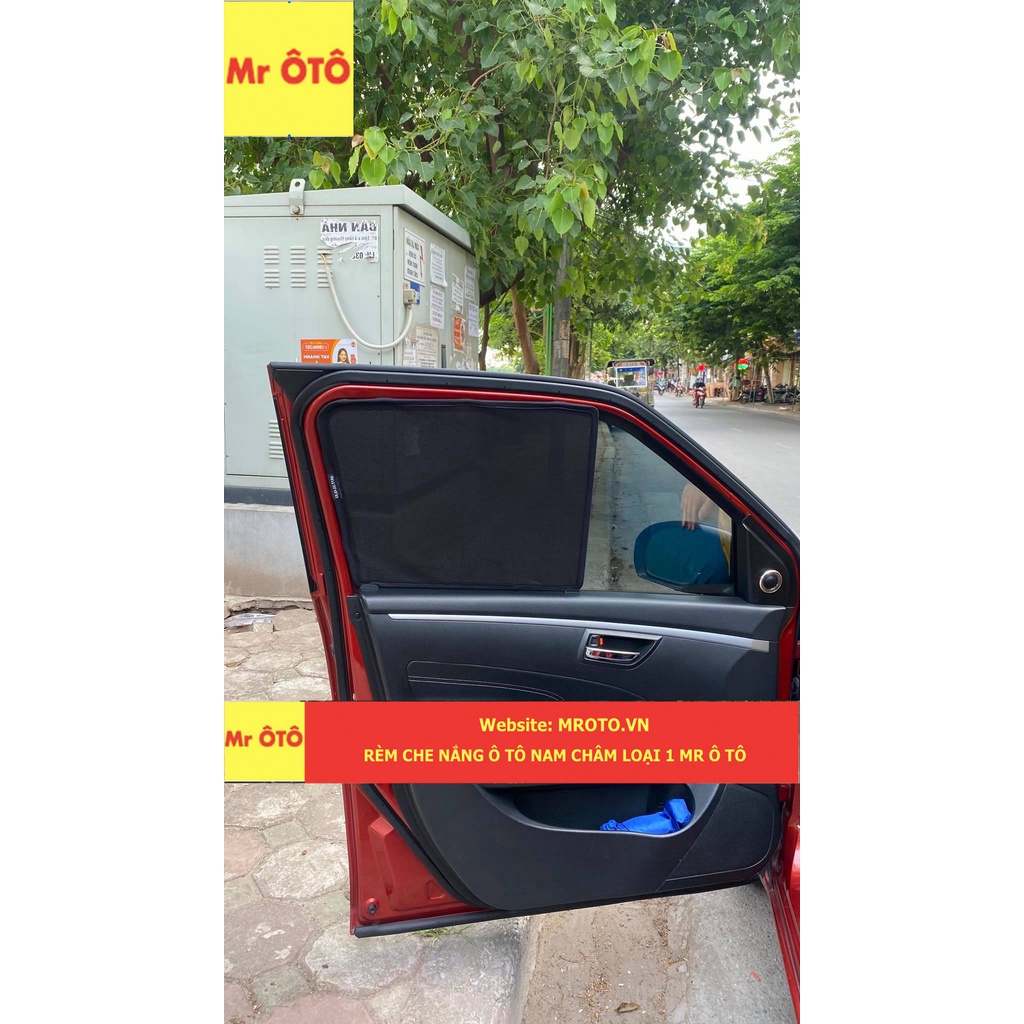 Rèm Che Nắng chống UV Xe Suzuki Swift 2013-2017 Hàng Loại 1 MR.ÔTÔ -Bảo Hành 2 Năm