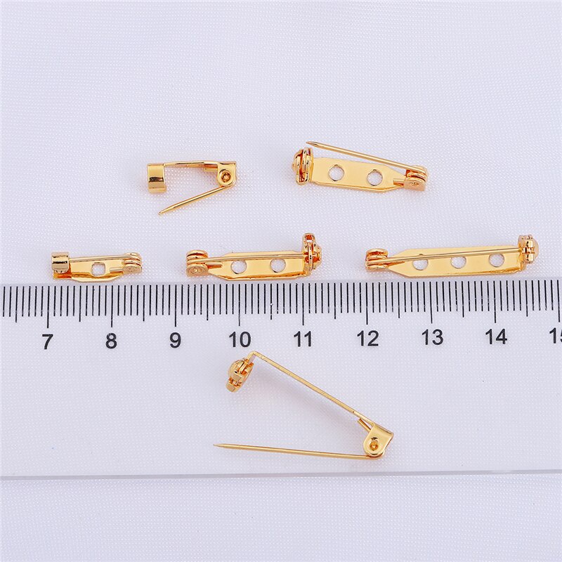 Set 2 Ghim Cài Áo Mạ Vàng 18K