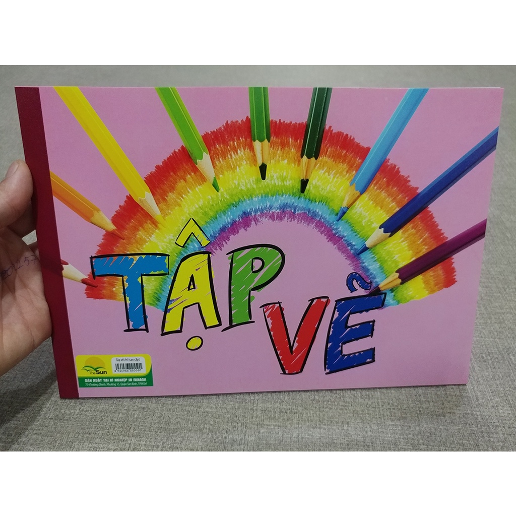 Tập Vẽ A4 Cao Cấp - Mẫu 3