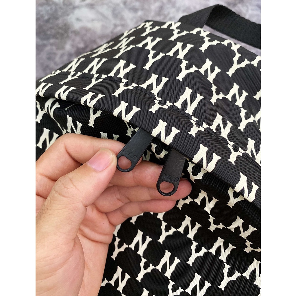 BALO M.L.B NY MONOGRAM BACKPACK BLACK - B218