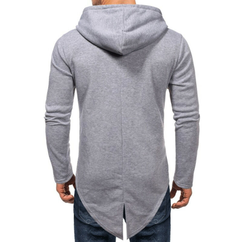 Áo Khoác Hoodie Tay Dài Phối Khóa Kéo Thời Trang Thu Đông Cho Nam | BigBuy360 - bigbuy360.vn