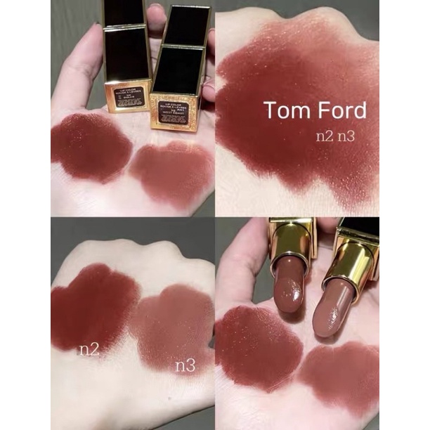 Son Tom Ford Lip Color dòng nude N1, N2, N3 - Son TF Nude mẫu mới