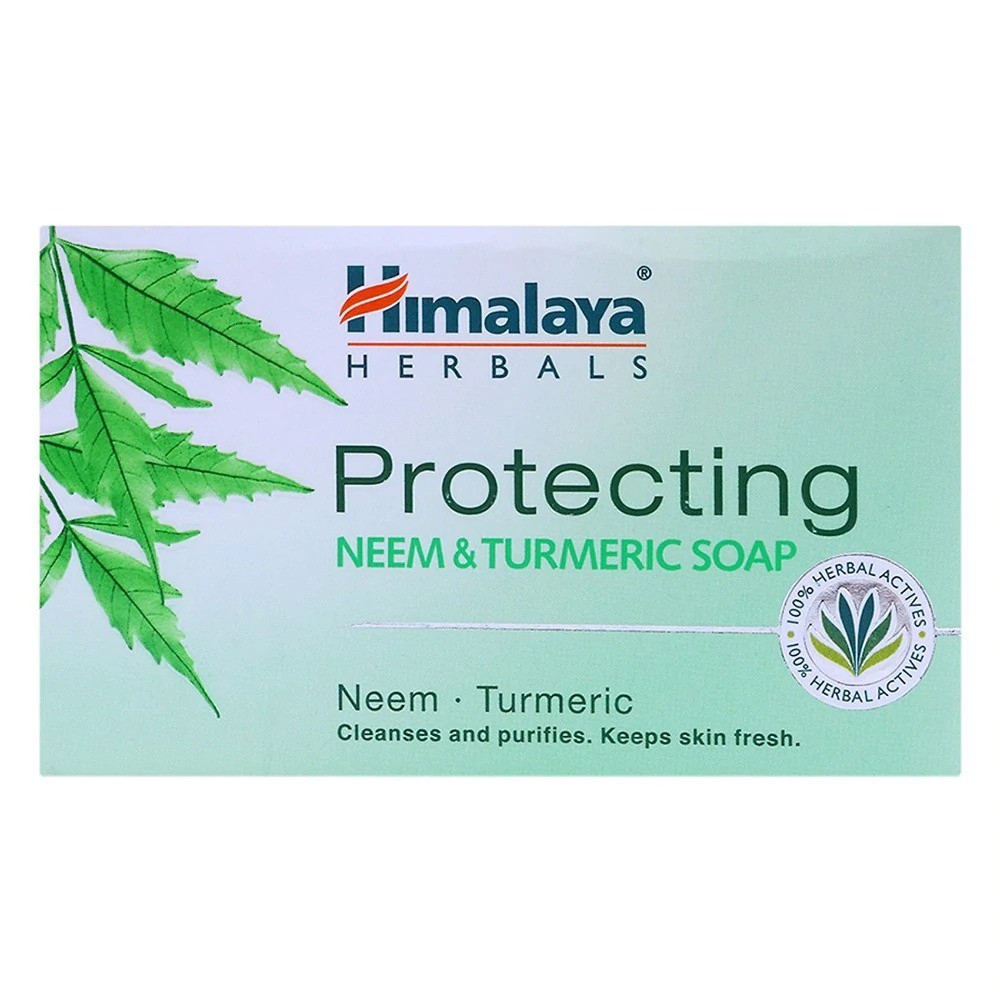 Xà phòng giảm mụn lưng Himalaya neem và nghệ tây 75g | BigBuy360 - bigbuy360.vn