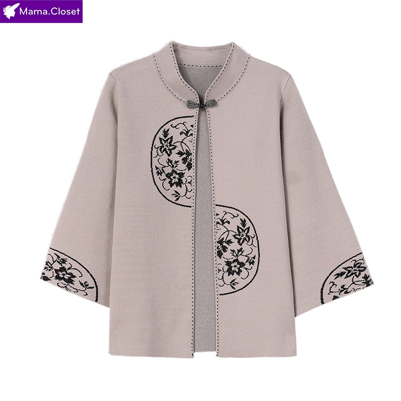 #YY6608 ÁO LEN DÀI TAY THU ĐÔNG CỔ TÀU, HÀNG QUẢNG CHÂU CAO CẤP MẪU MỚI CHO MẸ, CHO NGƯỜI TRUNG NIÊN 2021 | BigBuy360 - bigbuy360.vn