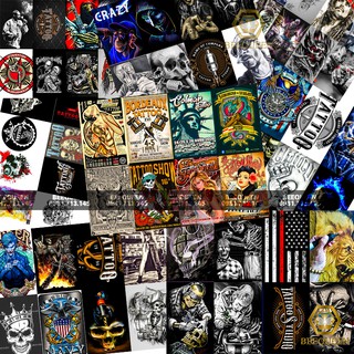 Sticker Tattoo - Sticker Tiệm xăm dán tủ, tường...[Combo 50-200]