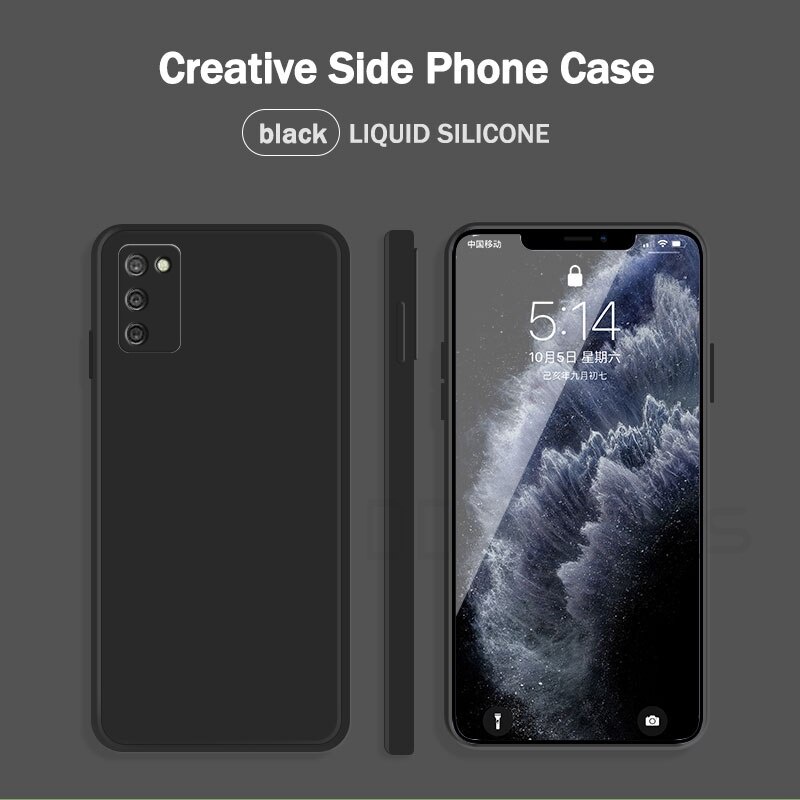 Ốp Điện Thoại Silicone Mềm Chống Sốc Dạng Lỏng Cho Samsung Galaxy A12 A22 A32 A52s A72