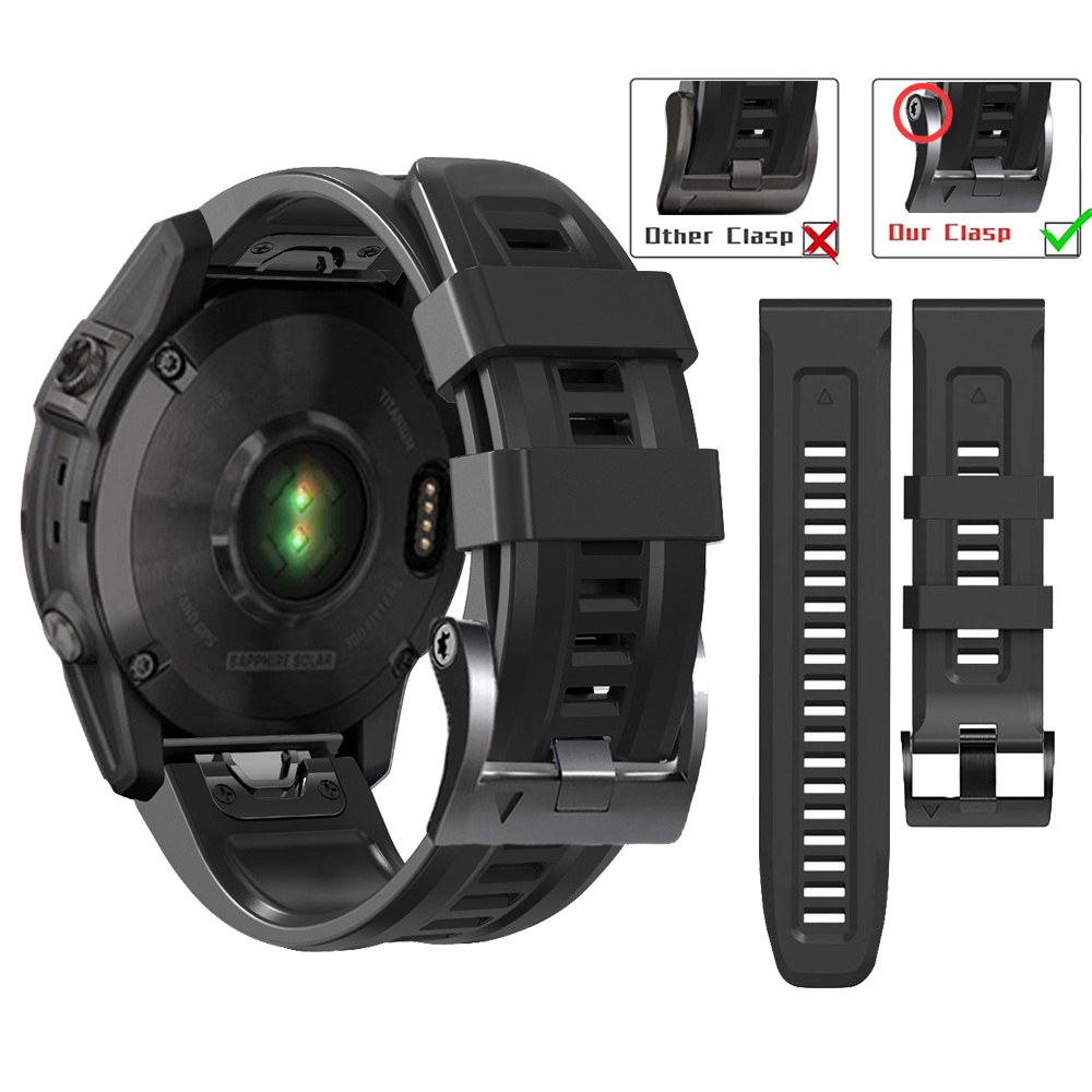 Dây Đeo Thay Thế 22mm 26mm Chất Lượng Cao Cho garmin fenix 7 7x 6 6x pro 5 5x plus 3 3hr 2 marq gen2 epix pro 47mm 51mm