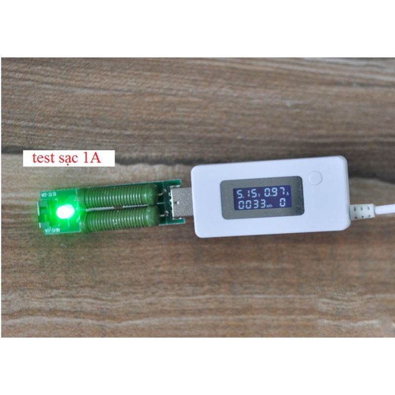 USB Tải Giả 1A/2A Dùng Test / Xả Pin Sạc Dự Phòng, Cốc Sạc, Pin Lithium - ion 18650