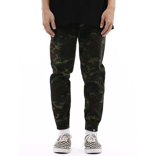 Quần Jogger Họa Tiết Camo Xanh Và Xám