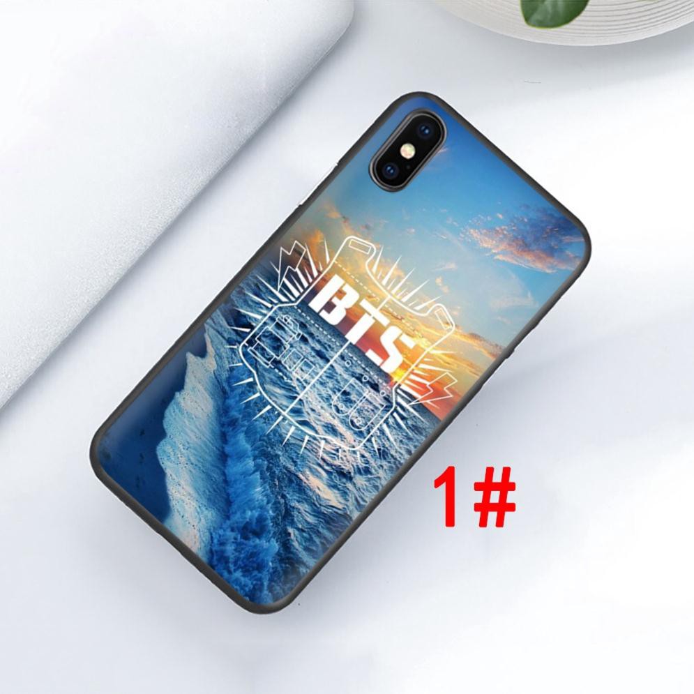  Ốp điện thoại in hình nhóm nhạc BTS đẹp mắt cho iPhone 6 6S 6S+ 6+ 7 7+ 8 8+ X XS XSmax XR 5 5S SE