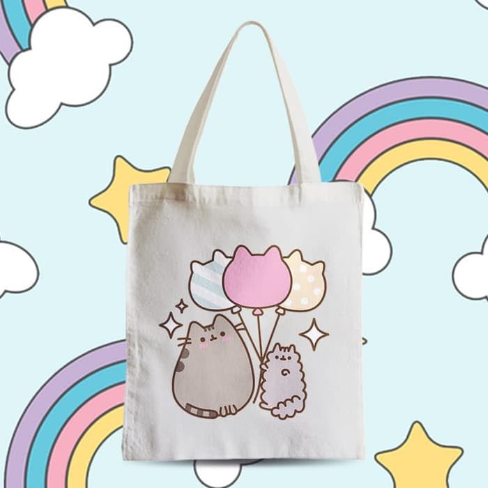 Túi tote mèo pusheen TT9