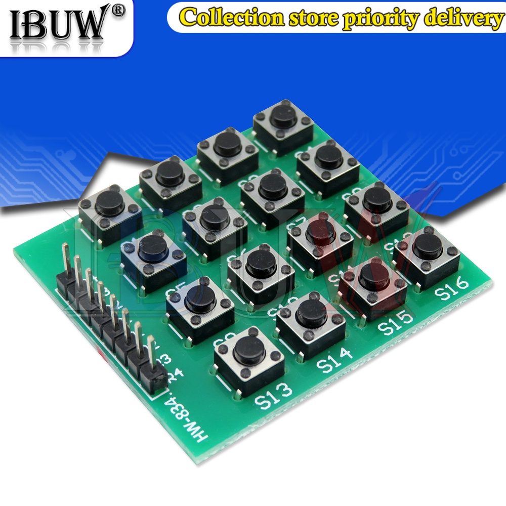 Bảng Mạch 8pin 4*4 4x4 Matrix 16 Phím Cho arduino