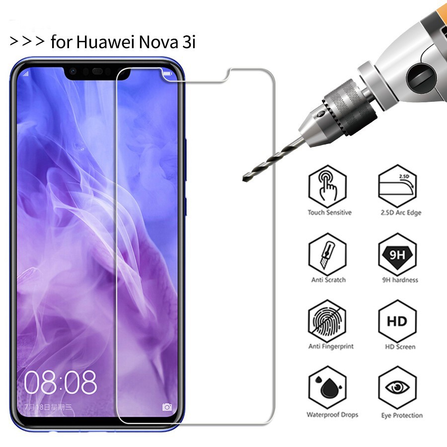 Miếng dán kính cường lực HD bảo vệ màn hình điện thoại Huawei Nova 3i P30 P20 Pro P20 Nova 4 Nova 4e