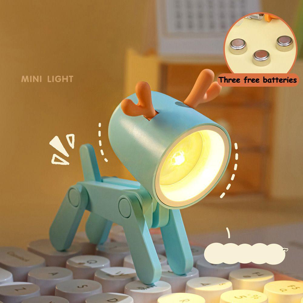 GOGOUP Đèn Ngủ LED Mini Dạng Gập Dễ Thương Xinh Xắn