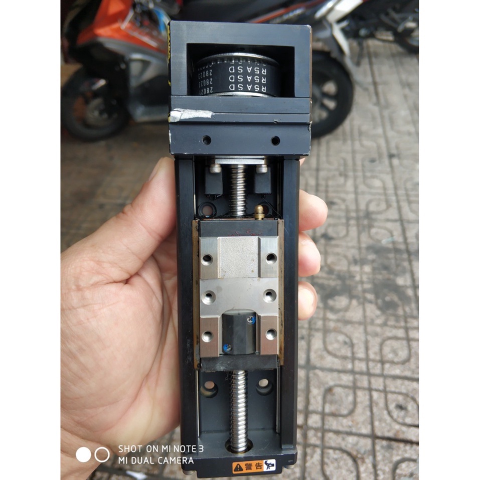 Combo vitme + ray trượt THK_JAPAN( phù hợp chế trụ hàn cell pin)
