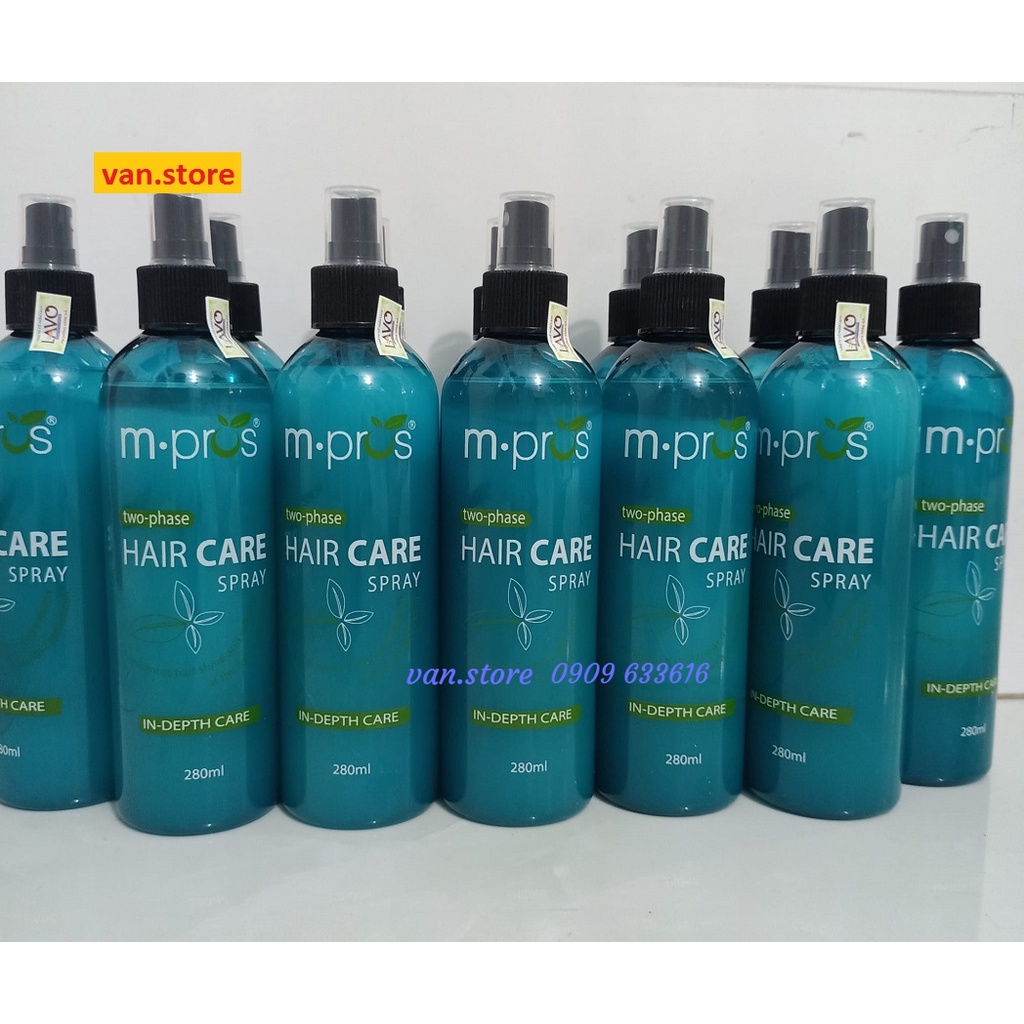 Sữa Dưỡng Tóc M.pros Hair Care Spray 280ml 2 Lớp - Xịt Dưỡng Tóc Và Bảo Vệ Tóc