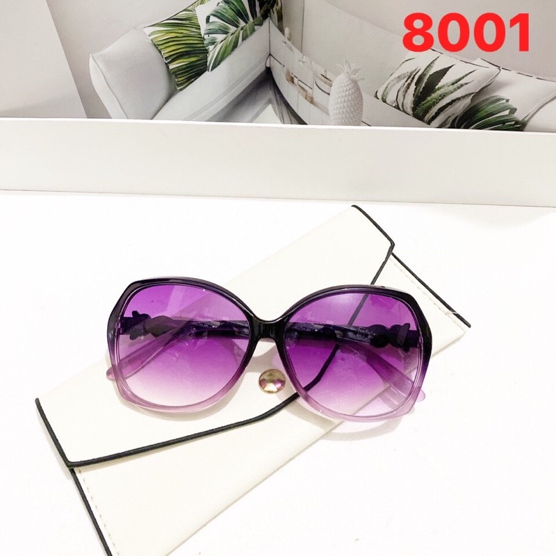 Kính mát nam nữ 9012 chống UV400, thiết kế mắt vuông dễ đeo, màu sắc thời trang