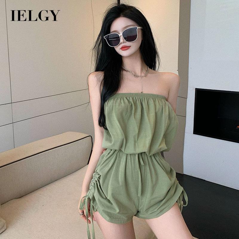 Áo liền quần IELGY ống rộng thời trang dành cho nữ