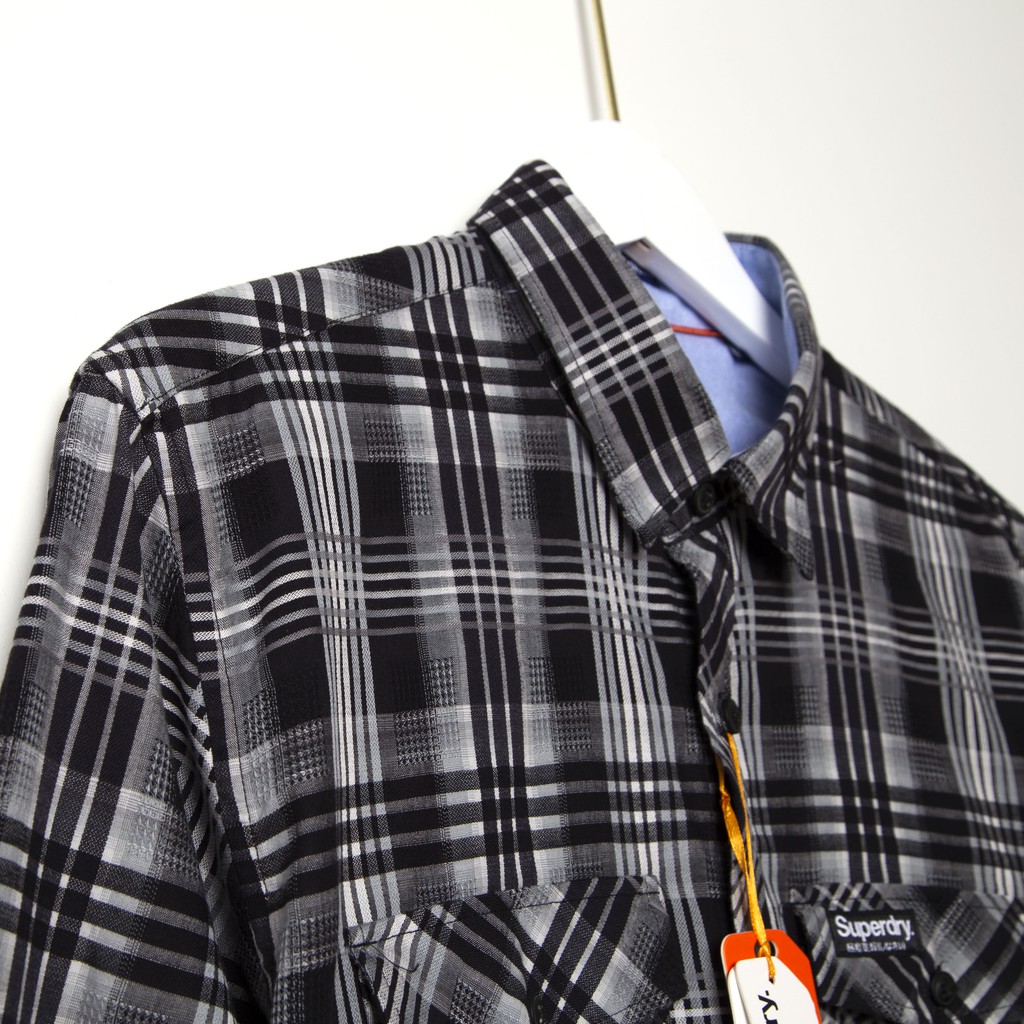 Sơ mi nam cao cấp SDRY Áo sơ mi caro Chất vải Linen Form Slimfit vải hấm hút mồ hôi cực tốt