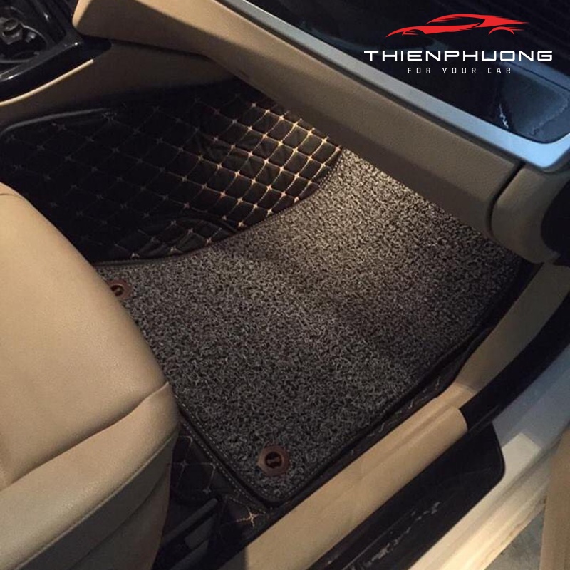 Thảm lót sàn ô tô 6d cao cấp cho Mitsubishi Pajero Sport không mùi, chống thấm nước