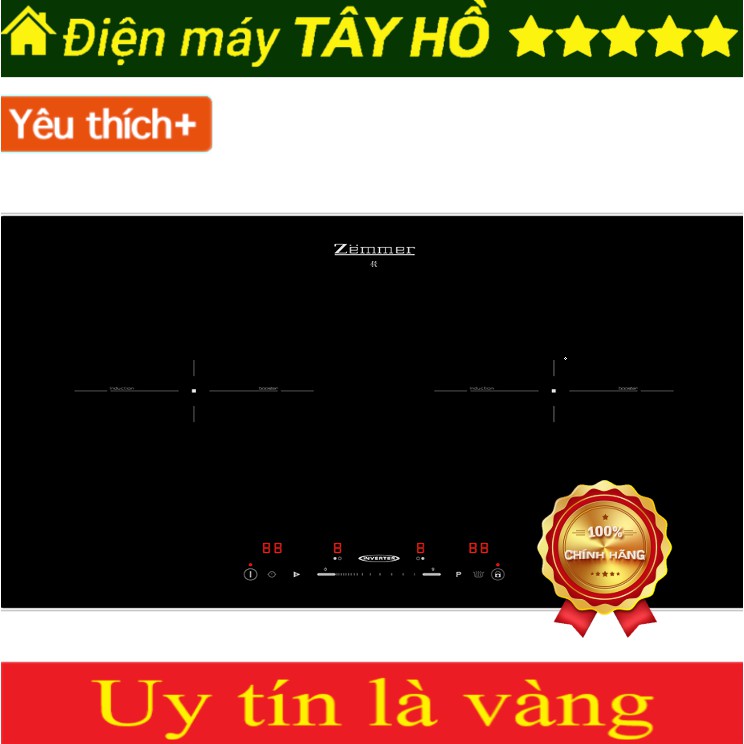 [HÀNG CHÍNH HÃNG] Bếp từ đôi Zemmer IZM 202 A