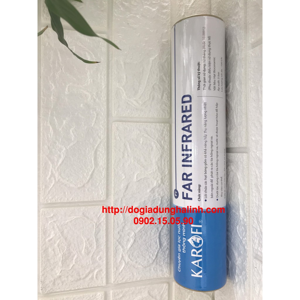 Lõi lọc nước số 8 Karofi Far Infared, Chất liệu Bioceramic