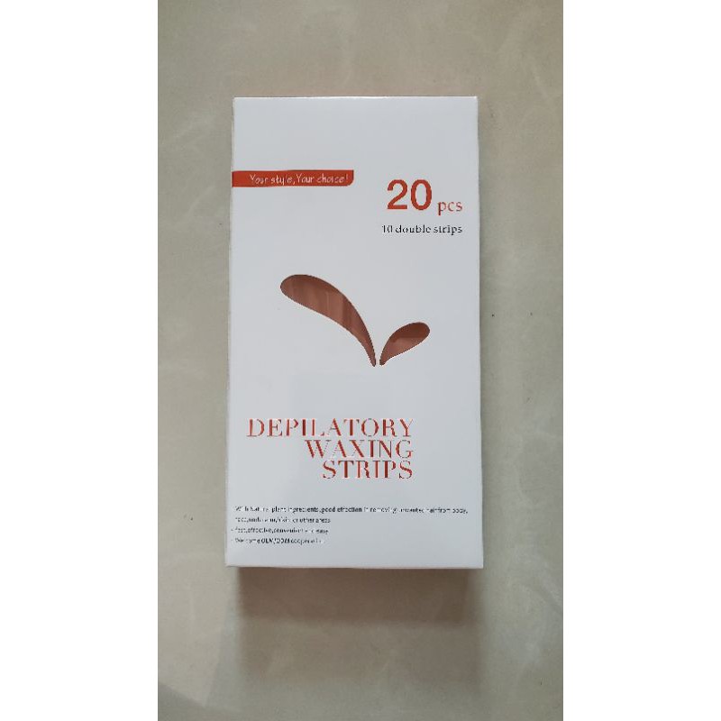 Giấy wax lông sẵn gel Horshion 20 miếng