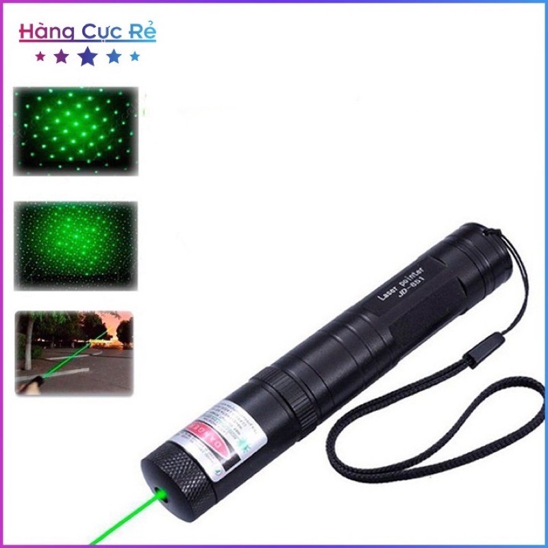 Đèn Laser xài pin sạc chiếu xa nhiều hình Freeship Bút trình chiếu slide, con trỏ laze nhỏ gọn