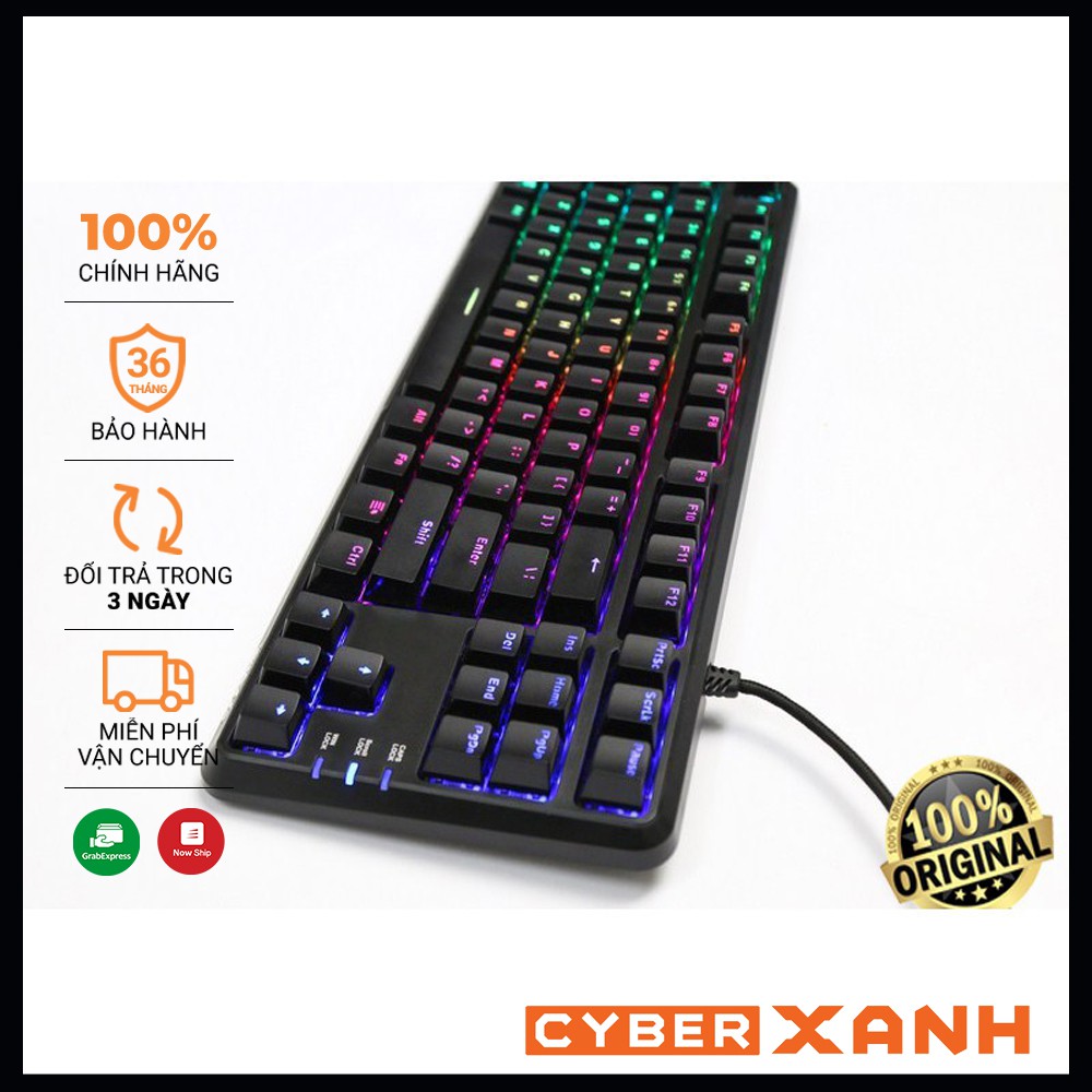 Bàn phím cơ máy tính Fuhlen M87s RGB red switch blue switch Chính Hãng chuyên gaming