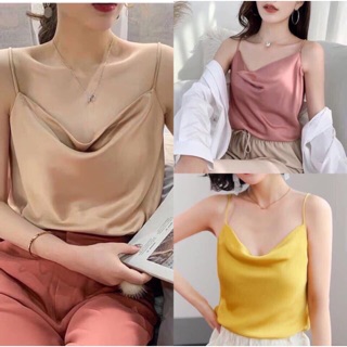 Áo 2 dây chất lụa sang chảnh
