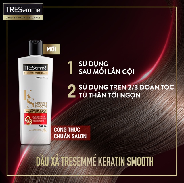 [Mã FMCGMALL -8% đơn 250K] Dầu xả TRESemmé 620g/chai