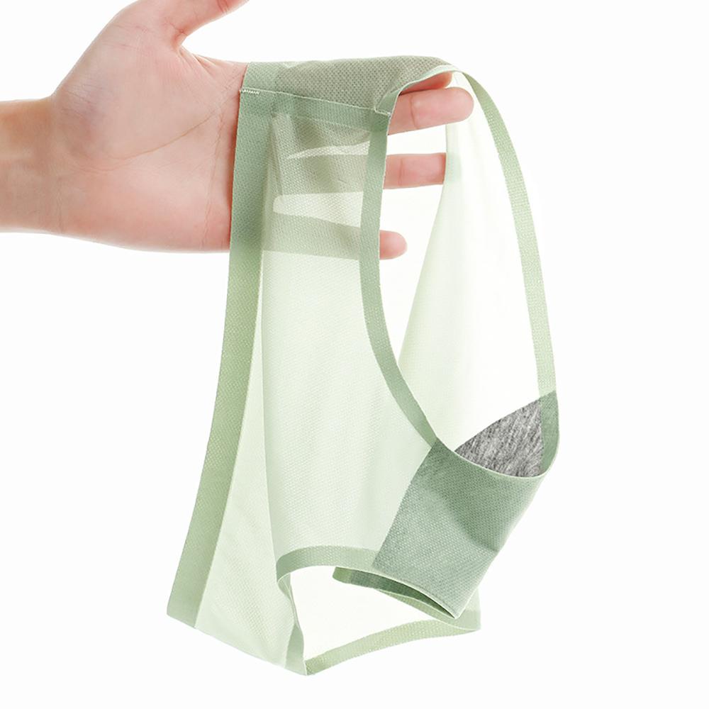 Quần Lót Cotton Lụa Lạnh Lưng Vừa Thoáng Khí Gợi Cảm Mùa Hè Cho Nữ 2Life