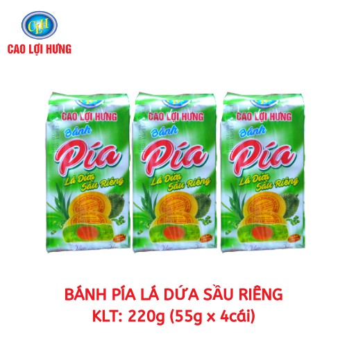 [TÚI 16 BÁNH] BÁNH PÍA LÁ DỨA SẦU RIÊNG (DATE MỚI NHẤT)