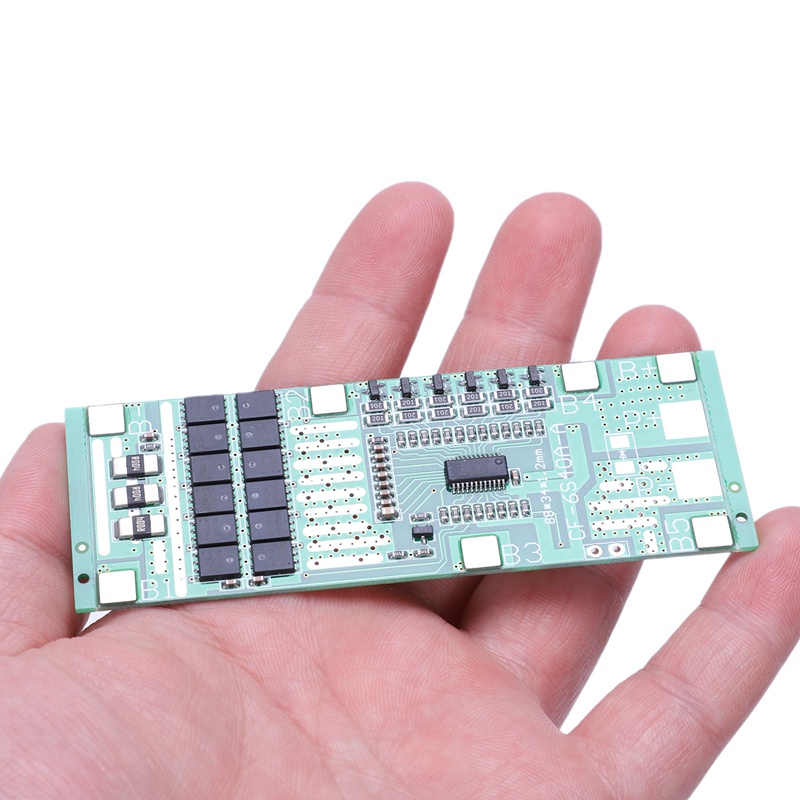 Bảng Mạch Bảo Vệ Pin Lithium 24V 6S 40A 18650 Li-Ion Bms Pcb Có Cân Bằng Cho Xe Điện Ebike