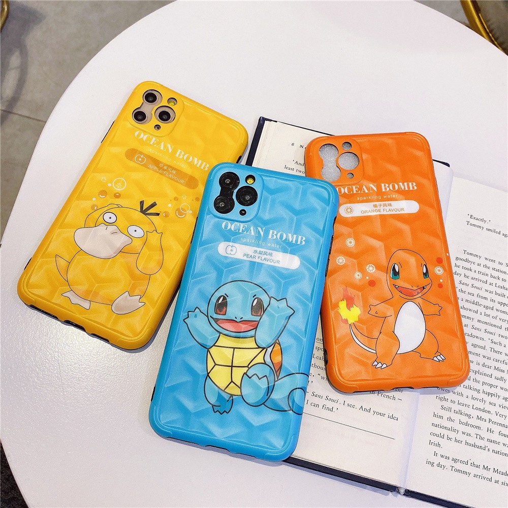 Ốp Lưng Hoạt Hình Pokemon 3d Đáng Yêu Cho Iphone 12 / 12 Pro / 12 Pro Max / 12 Mini / 11 / 11 Pro / 11 Pro Max / X / Xs Max / Xr / 7 / 8 / 7 / 8 Plus