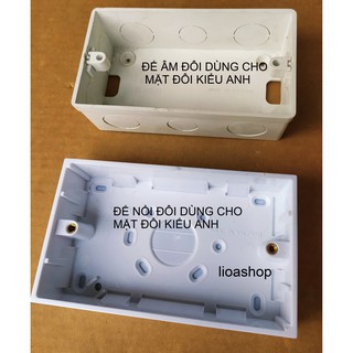 ĐÉ ÂM ĐÔI - ĐẾ NỔI ĐÔI LIOA CHO MẶT ĐÔI KIỂU ANH.