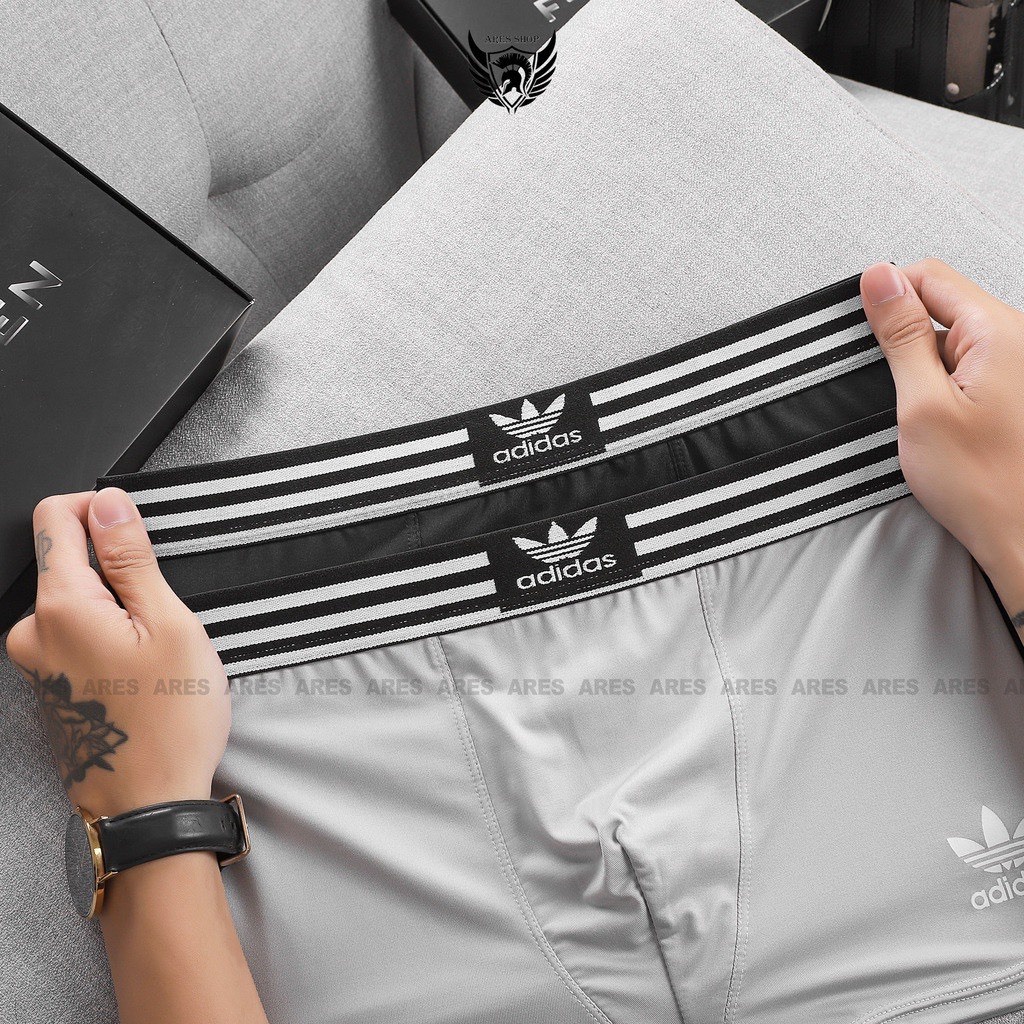 Quần lót nam, quần boxer nhiều màu chất thun lạnh mềm mịn siêu mát, thấm hút mồ hôi - DAS 05 - ARES SHOP