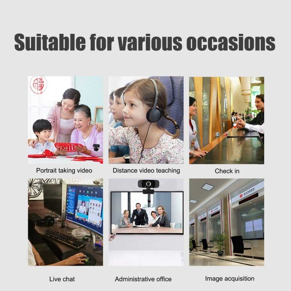 Webcam Hd 1080p Kèm Mic - B3 | BigBuy360 - bigbuy360.vn
