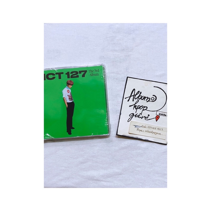 Nct 127 3rd album Sticker nguyên seal.