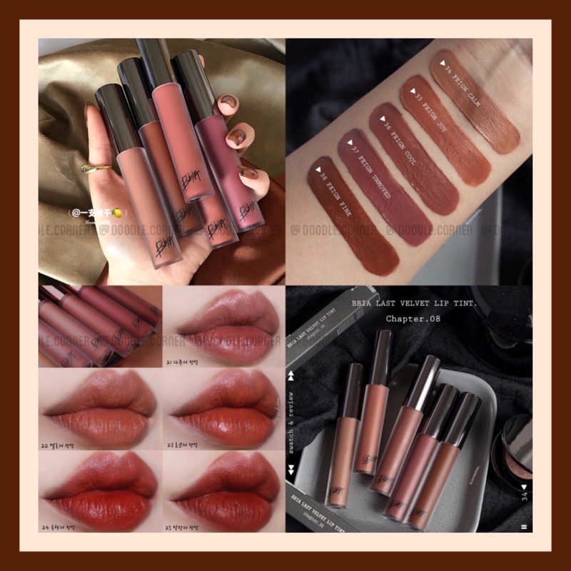 Son kem lì Bbia Last Velvet Lip Tint 12-38