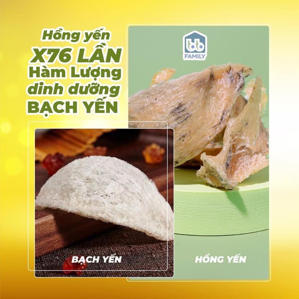 Hồng Yến Bidochi Chưng Sẵn Cao Cấp - Tăng sức đề kháng tự nhiên, cải thiện biếng ăn cho bé - Hồng yến đảo nguyên chất